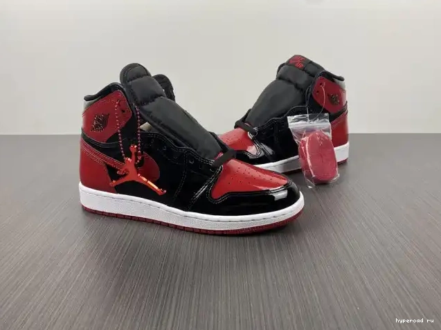 OG 555088-063 Bred Air 1 High Jordan Patent 0511